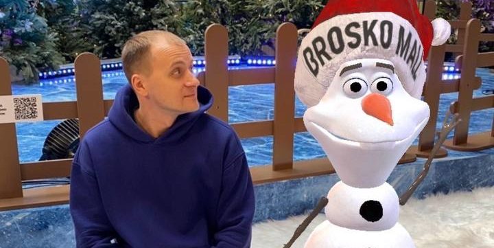 Фото с Олафом